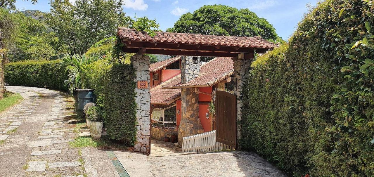 Casa Maria Comprida Araras, serviço incluído, 5 quartos, piscina e área gourmet Petrópolis Exterior foto