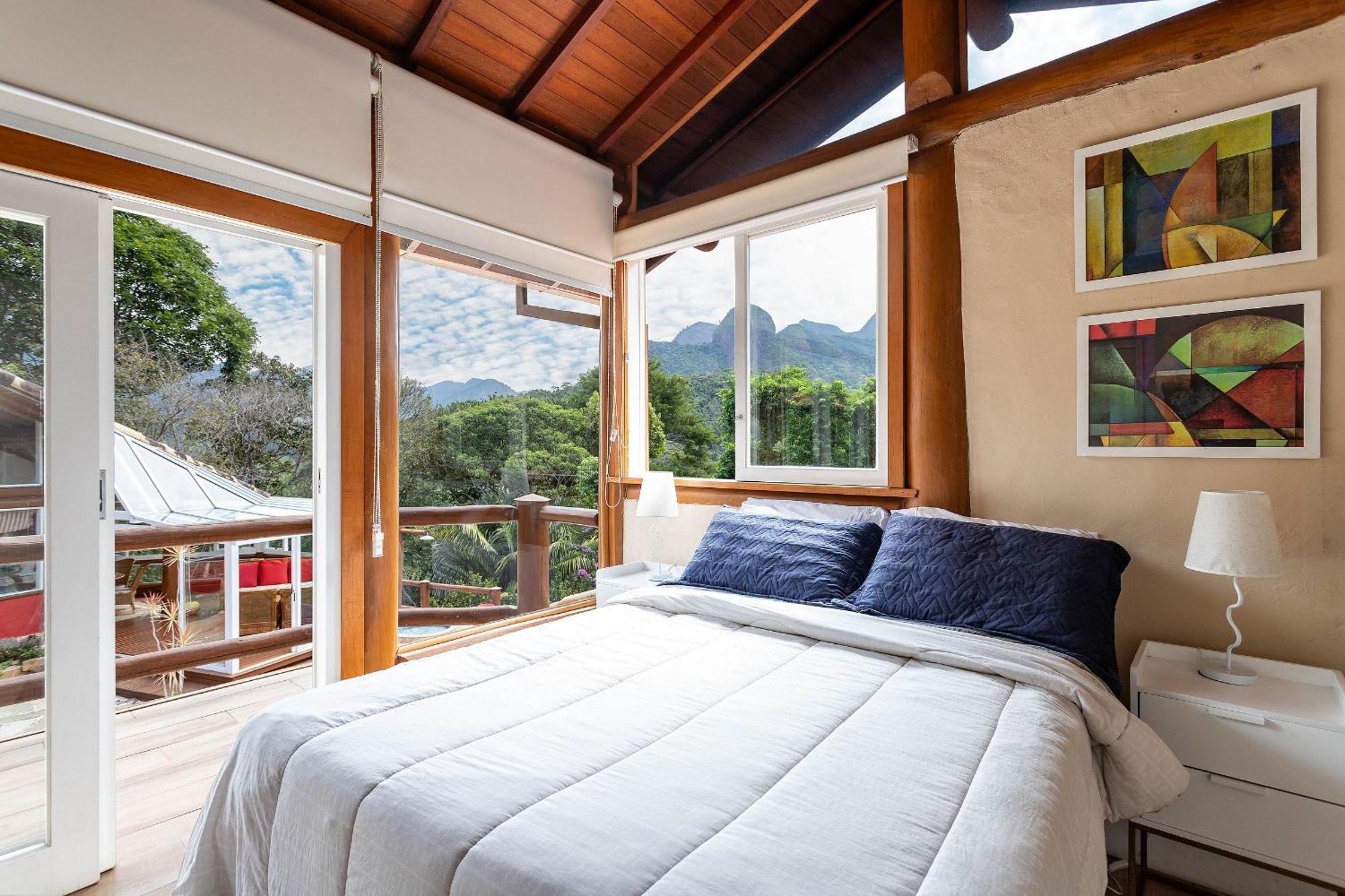 Casa Maria Comprida Araras, serviço incluído, 5 quartos, piscina e área gourmet Petrópolis Exterior foto
